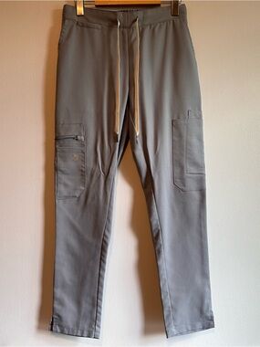 LUNA Estelle Scrub Pants/Ocean Grey/Size XS
